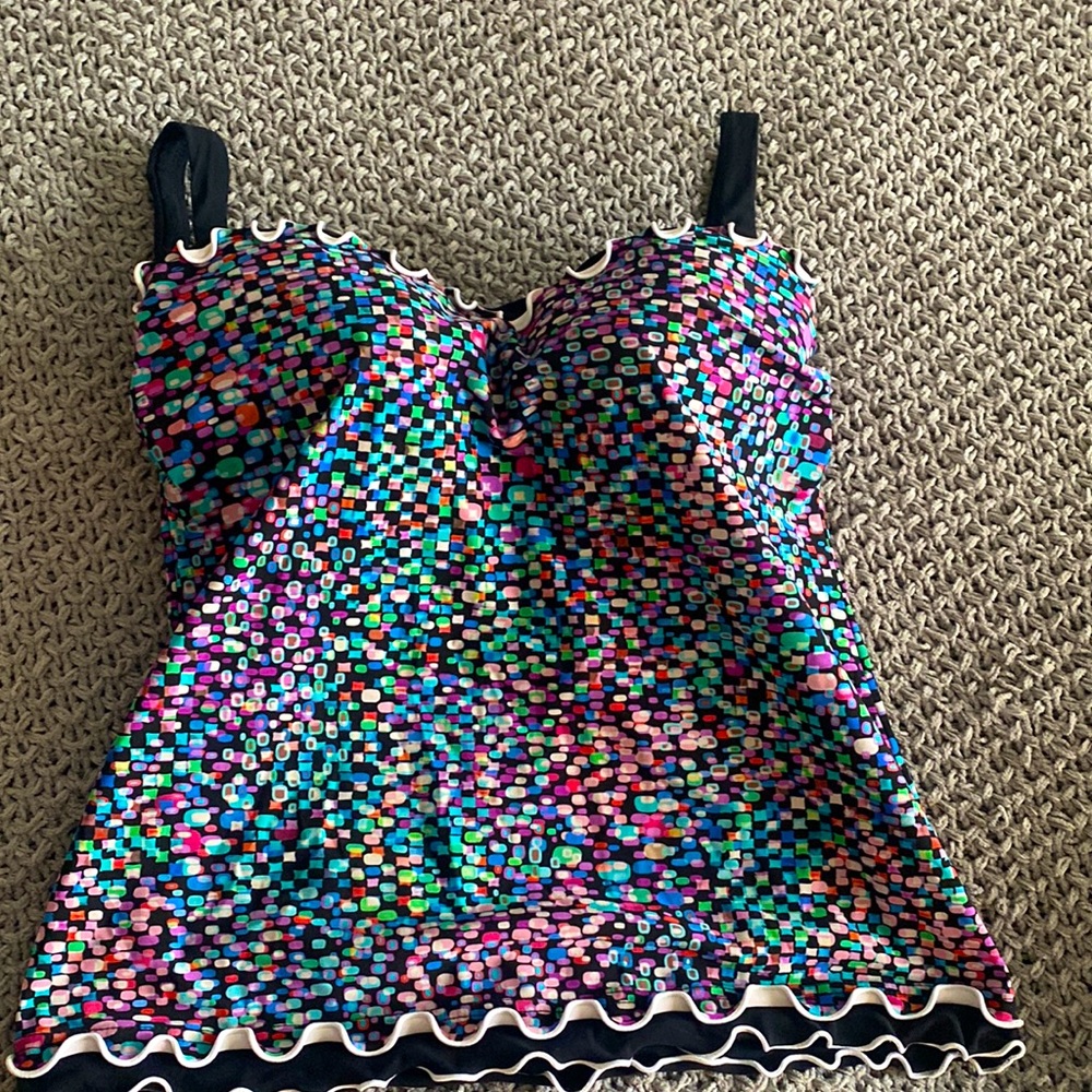 Color block Tankini by Profile
